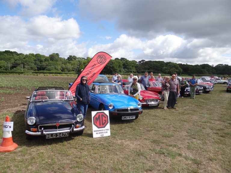 Classics at the Farm Bournemouth and Poole MG Owners Club